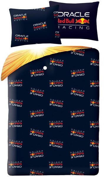 Posteľné obliečky Formula 1 Oracle Red Bull Racing - 100% bavlna - 70 x 90 cm + 140 x 200 cm