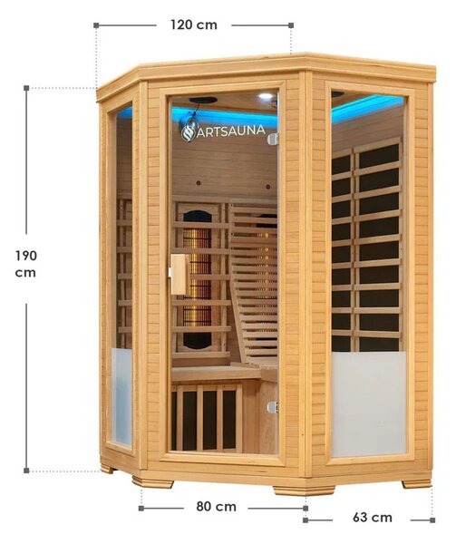 Infračervená sauna Aalborg