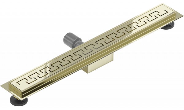 Mexen Flat M15 nerezový sprchový žľab 50 cm, zlatá, 1524050-15