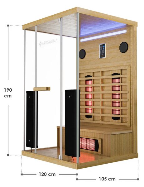 Infračervená sauna Göteborg
