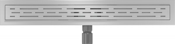 Mexen Flat nerezový sprchový žľab 50 cm vzor M01, 1020050-15