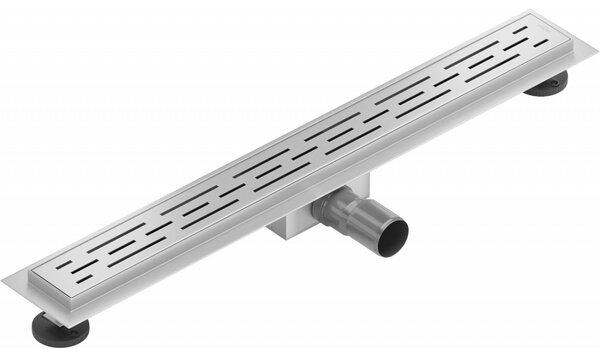 Mexen Flat nerezový sprchový žľab 50 cm vzor M01, 1020050-15