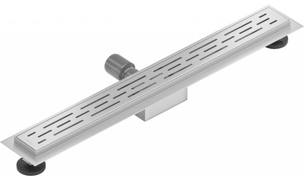 Mexen Flat nerezový sprchový žľab 50 cm vzor M01, 1020050-15