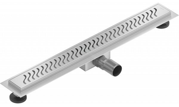Mexen Flat nerezový sprchový žľab 50 cm vzor M09, 1028050-15