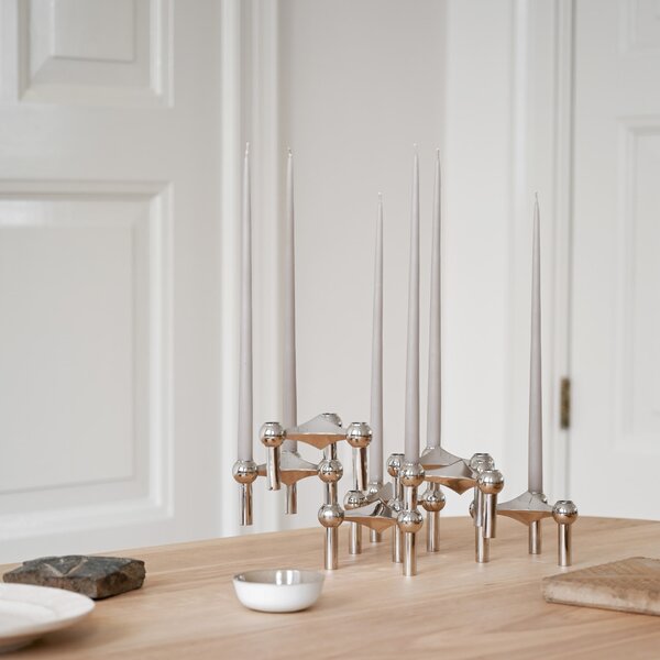 Vysoká sviečka STOFF Nagel by Ester&Erik Sand – set 6 ks
