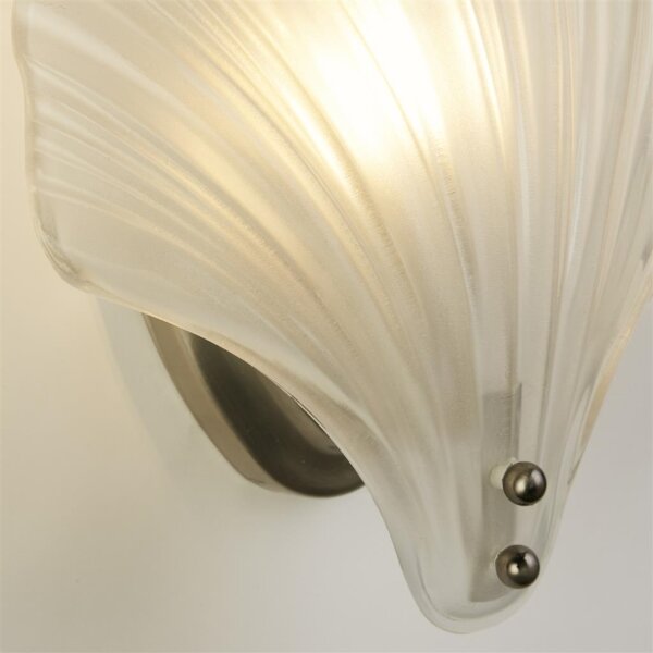 Searchlight 28980SS - Nástenné svietidlo SHELL 1xG9/7W/230V biela