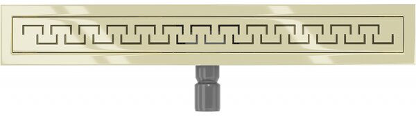 Mexen Flat M15 nerezový sprchový žľab 50 cm, zlatá, 1524050-15