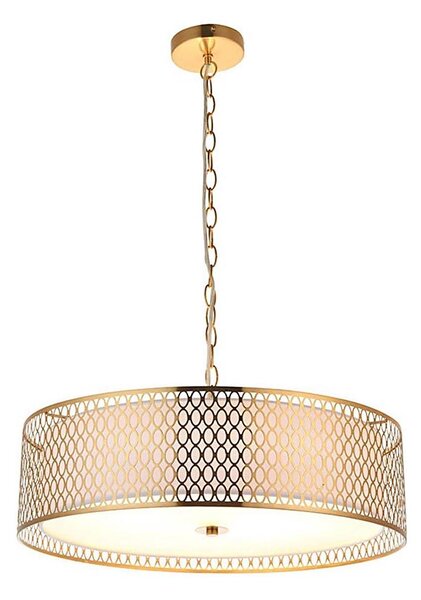 Endon 101569 - Luster na reťazi CORDERO 3xE27/10W/230V zlatý