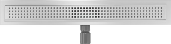 Mexen Flat nerezový sprchový žľab 50 cm vzor M08, 1025050-15