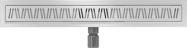 Mexen Flat nerezový sprchový žľab 50 cm vzor M22, 1029050-15