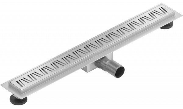 Mexen Flat nerezový sprchový žľab 50 cm vzor M22, 1029050-15