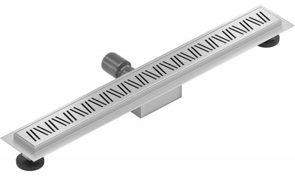 Mexen Flat nerezový sprchový žľab 50 cm vzor M22, 1029050-15