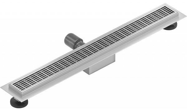 Mexen Flat M33 nerezový sprchový žľab 50 cm, nerez, 1033050-15