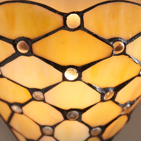 Endon 64302 - Nástenné svietidlo Tiffany PEARL 1xE14/40W/230V