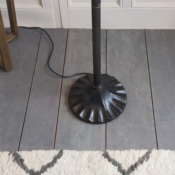 Endon 70936 - Stojacia lampa Tiffany FARGO 2xE27/60W/230V priemer 50 cm