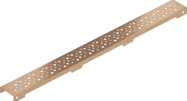 Mexen Flat M12 maskovnica pre líniový odtok 70 cm, kartáčovaná meď - 1C21070