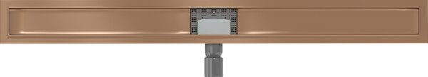 Mexen Flat korpus pre lineárny odtok 90 cm, brúsená meď - 1C15090