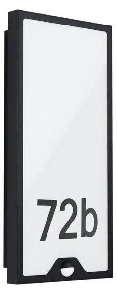 Eglo 780421 - LED domové číslo so senzorom CASAZZA LED/16W/230V IP44