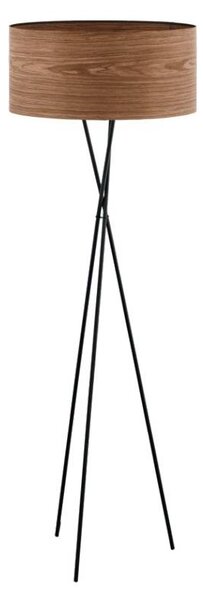 Eglo 33705 - Stojacia lampa CANNAFESCA 1xE27/60W/230V hnedá/čierna