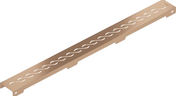 Mexen Flat M18 kryt pre líniový odtok 60 cm, kefovaná meď - 1C23060