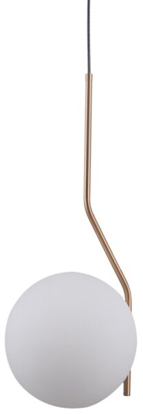 ITALUX PND-3300-1-HBR - Luster na lanku CARIMI 1xE27/5W/230V mosadz