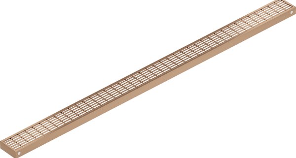 Mexen Flat M33 kryt pre líniový odtok 90 cm, brúsená meď - 1C33090