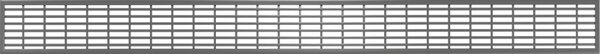 Mexen Flat M33 kryt pre líniový odtok 70 cm, kartáčovaná gun gray - 1E33070