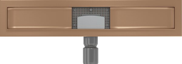 Mexen Flat telo pre líniový odtok 50 cm, brúsená meď - 1C15050