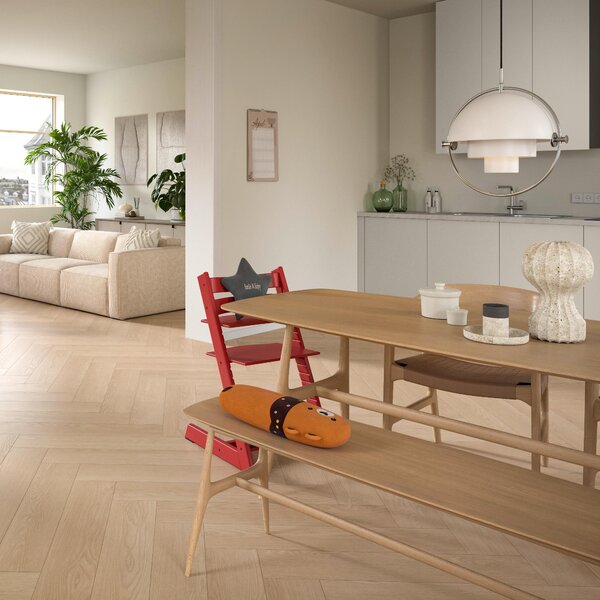 EGGER NatureSense Herringbone 8/32 Dub Baronia pieskový SOL2133 1,98 m²
