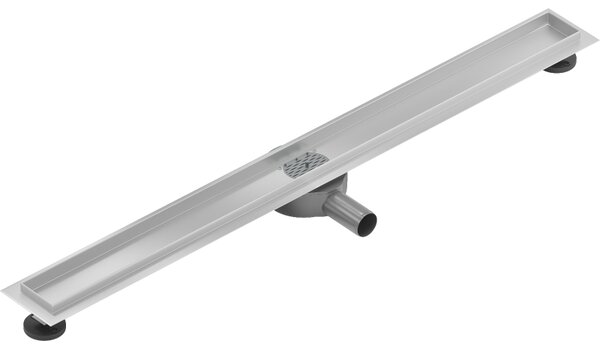 Mexen Flat 360° obežná časť pre lineárny odtok otočná 90 cm, inox - 1040090