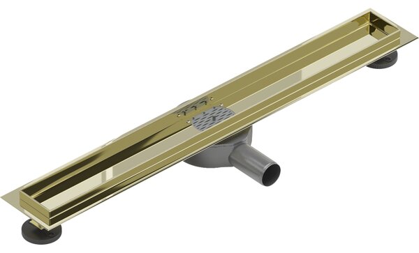 Mexen Flat 360° telo pre rotačný lineárny odtok 50 cm, zlatý - 1540050
