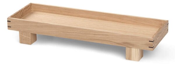 Ferm Living Drevený podnos Bon X small, oak