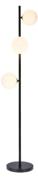 Čierna stojacia lampa Kama pre žiarovku 3x G9 – LED lustre a svietidlá > Kolekcie svietidiel > Kolekcia svietidiel KAMA