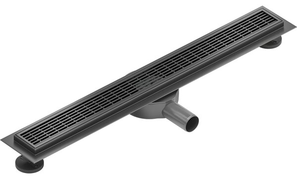 Mexen Flat 360° M33 sprchový žľab 50 cm, brúsený grafit, 1E33050-40