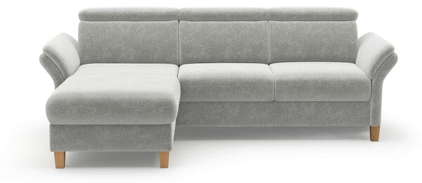ROHOVÁ SEDAČKA, textil, svetlosivá Sit & More - Sedačky, Online Only
