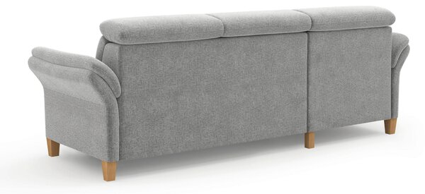 ROHOVÁ SEDAČKA, textil, svetlosivá Sit & More - Sedačky, Online Only