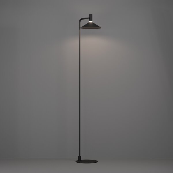 Eglo 902186 - LED RGBW stmievateľná stojacia lampa CONOMAVILLA-Z LED/7,5W/230V čierna