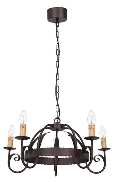 Luster na reťazi REN 5xE14/15W/230V