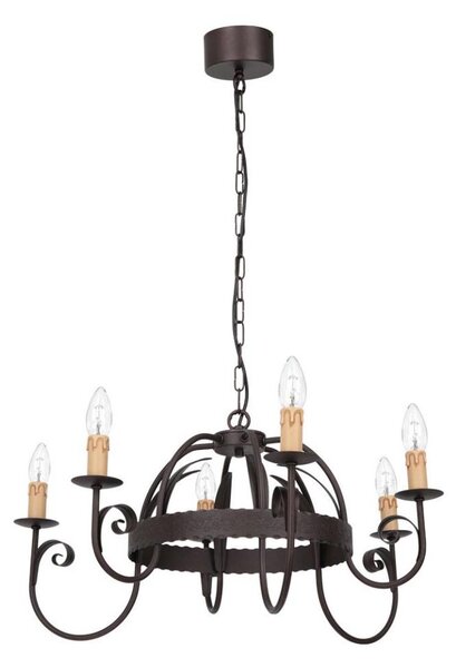 Luster na reťazi REN 6xE14/15W/230V