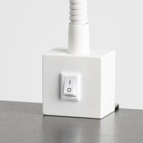 LED lampa s klipom 1xGU10/4,7W/230V biela