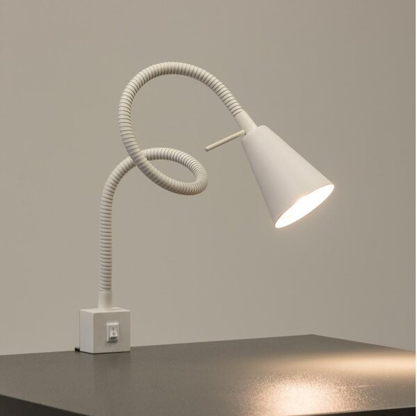 LED lampa s klipom 1xGU10/4,7W/230V biela