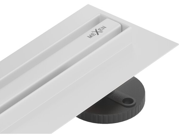 Mexen Flat 360° Slim sprchový žľab 50 cm, biela, 1241050