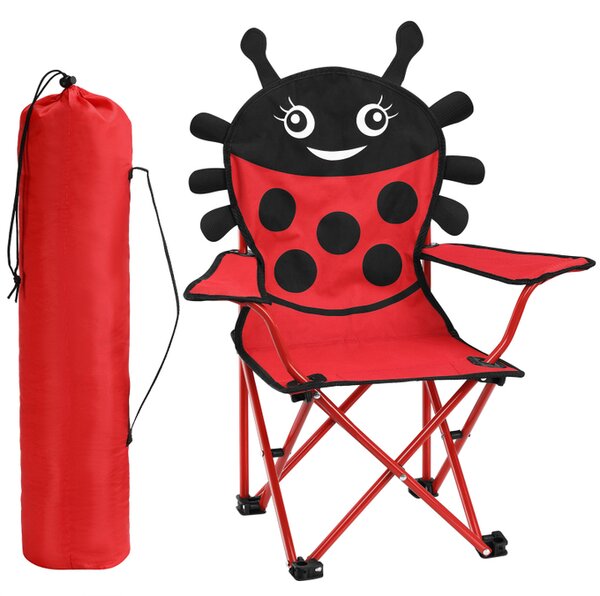 Detská skladacia stolička Beetle - sada 2 ks