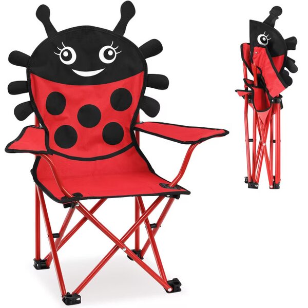 Detská skladacia stolička Beetle - sada 2 ks