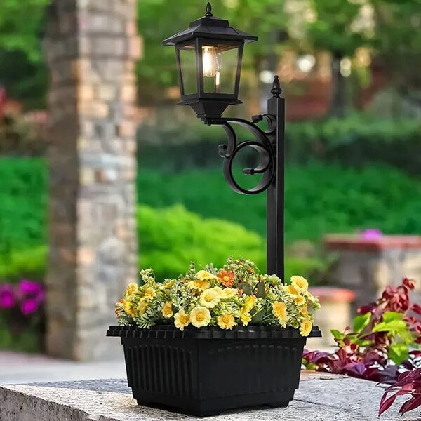 Bloomlamp™ Kvetináč So Solárnou Lampou