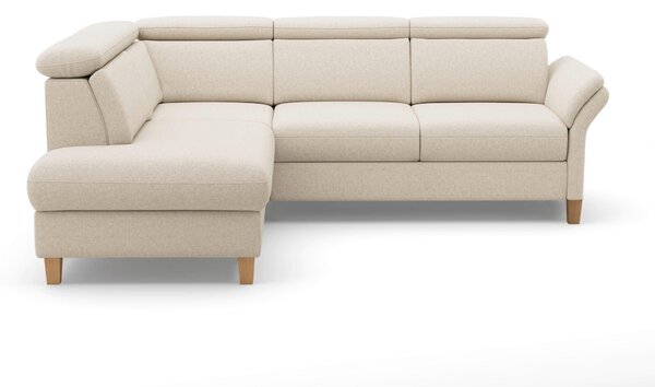 ROHOVÁ SEDAČKA, textil, krémová Sit & More - Sedačky, Online Only