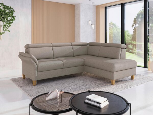 ROHOVÁ SEDAČKA, textil, taupe Sit & More - Sedačky, Online Only