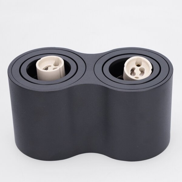 BRILAGI - Usmerjena svetilka MIA DOUBLE 2xGU10/30W/230V črna
