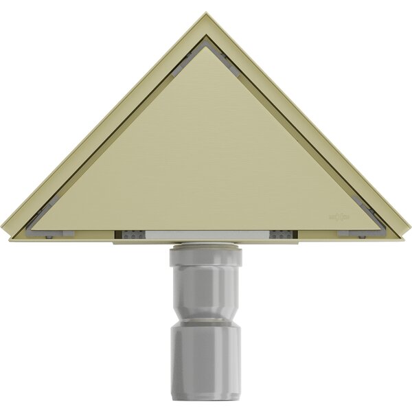 Mexen Flat-T, bodový podlahový vpust 20 cm, zlatá matná, 1A10320