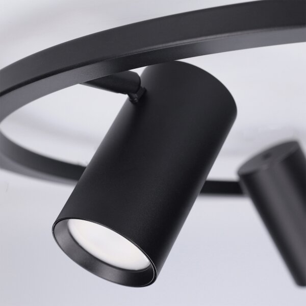 BRILAGI - Závesný luster SELE 6xGU10/30W/230V čierny